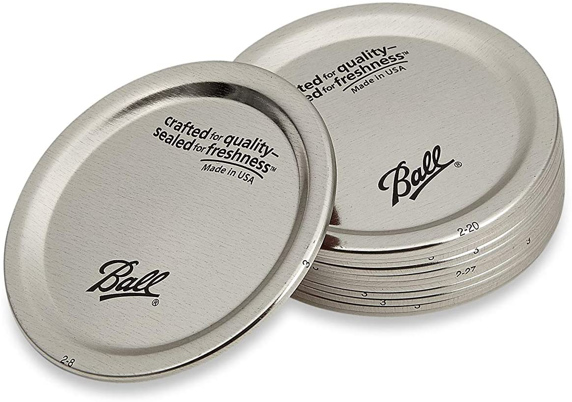 Ball Regular Mouth Mason Jar Lids (24-Count)