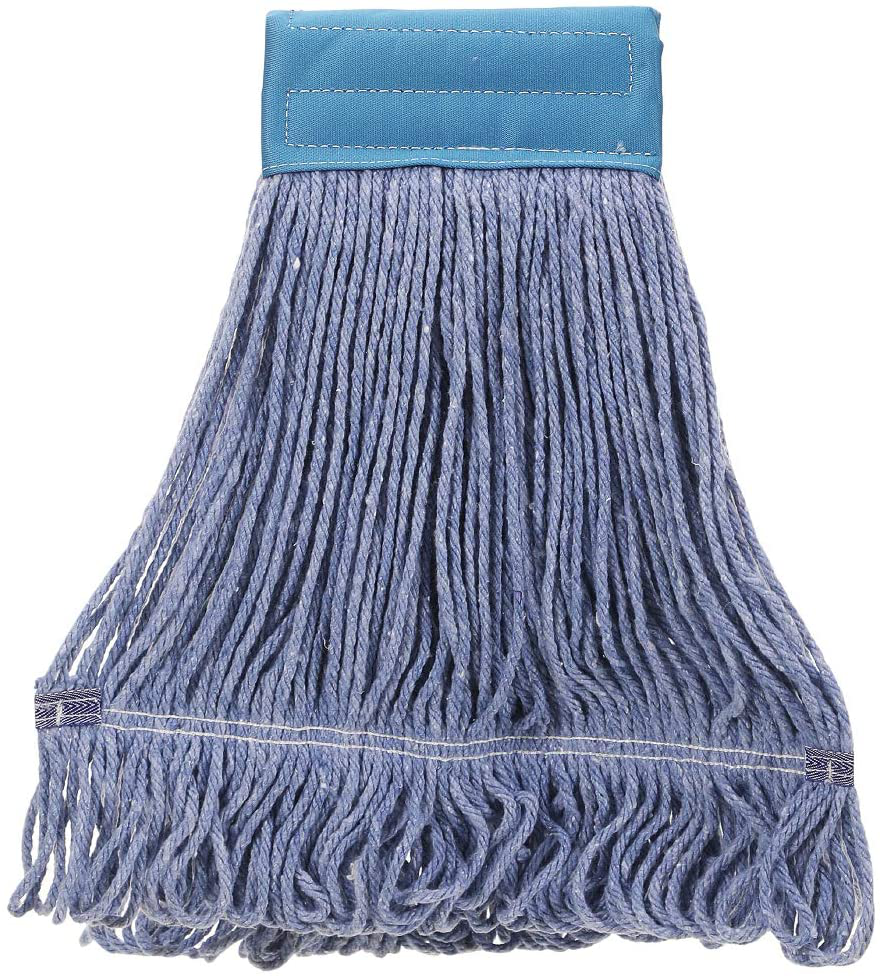 Yocada Looped-End String Wet Mop Head Refill Replacement Heavy Duty Cotton Commercial Industrial Grade Floor Cleaning