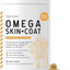 Omega Treats for Skin and Coat - Fish Oil Blend of Essential Fatty Acids, Omega 3, 6, and 9, Vitamins, Antioxidants and Minerals - Made in USA