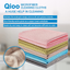 10 Pack Cleaning Cloth 5 Colors 10” X 10” Fish Scale Microfiber Polishing Cleaning Cloth