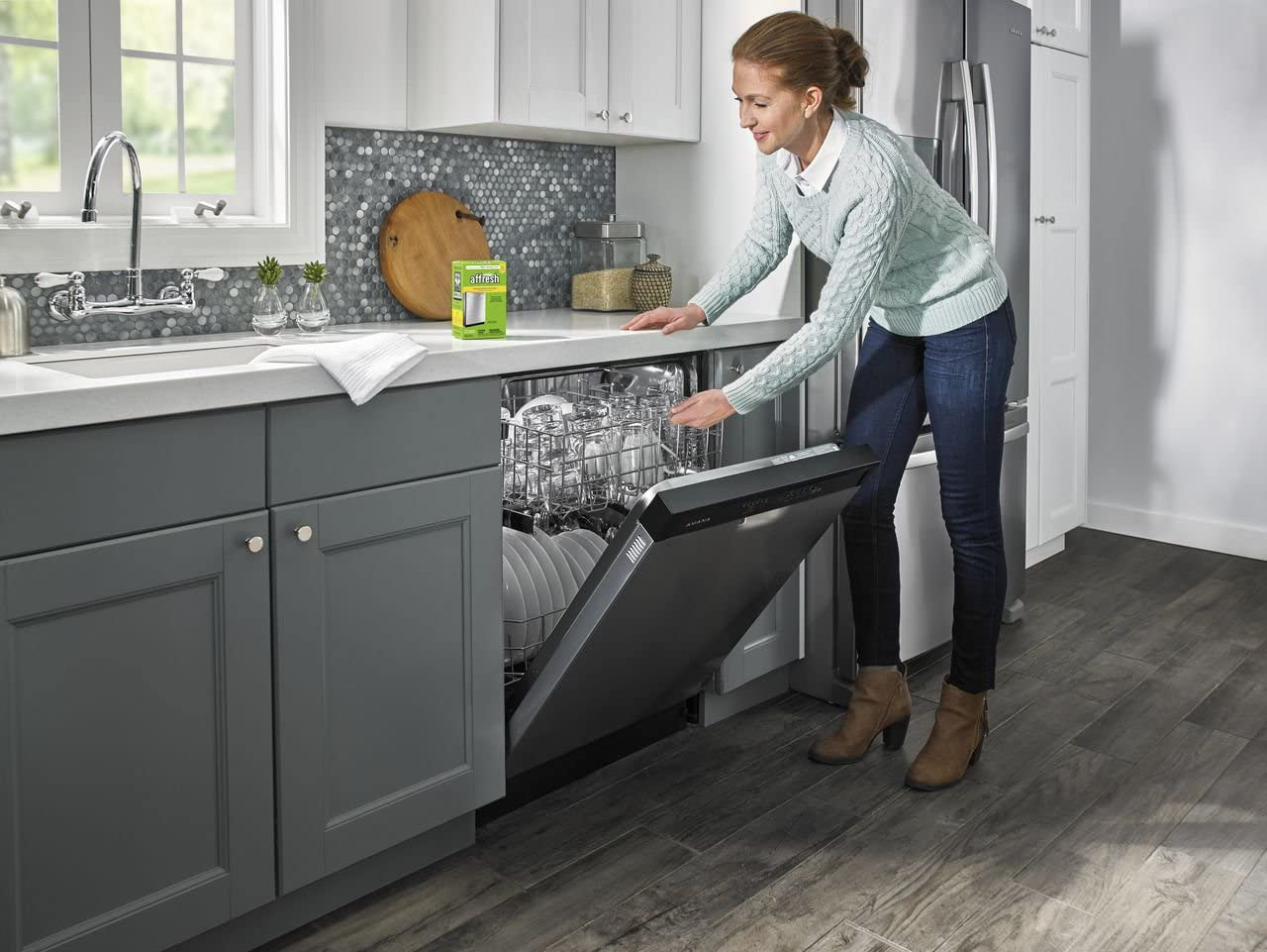 Affresh W10549851 Dishwasher Cleaner Formulated to Clean Inside All Machine Models