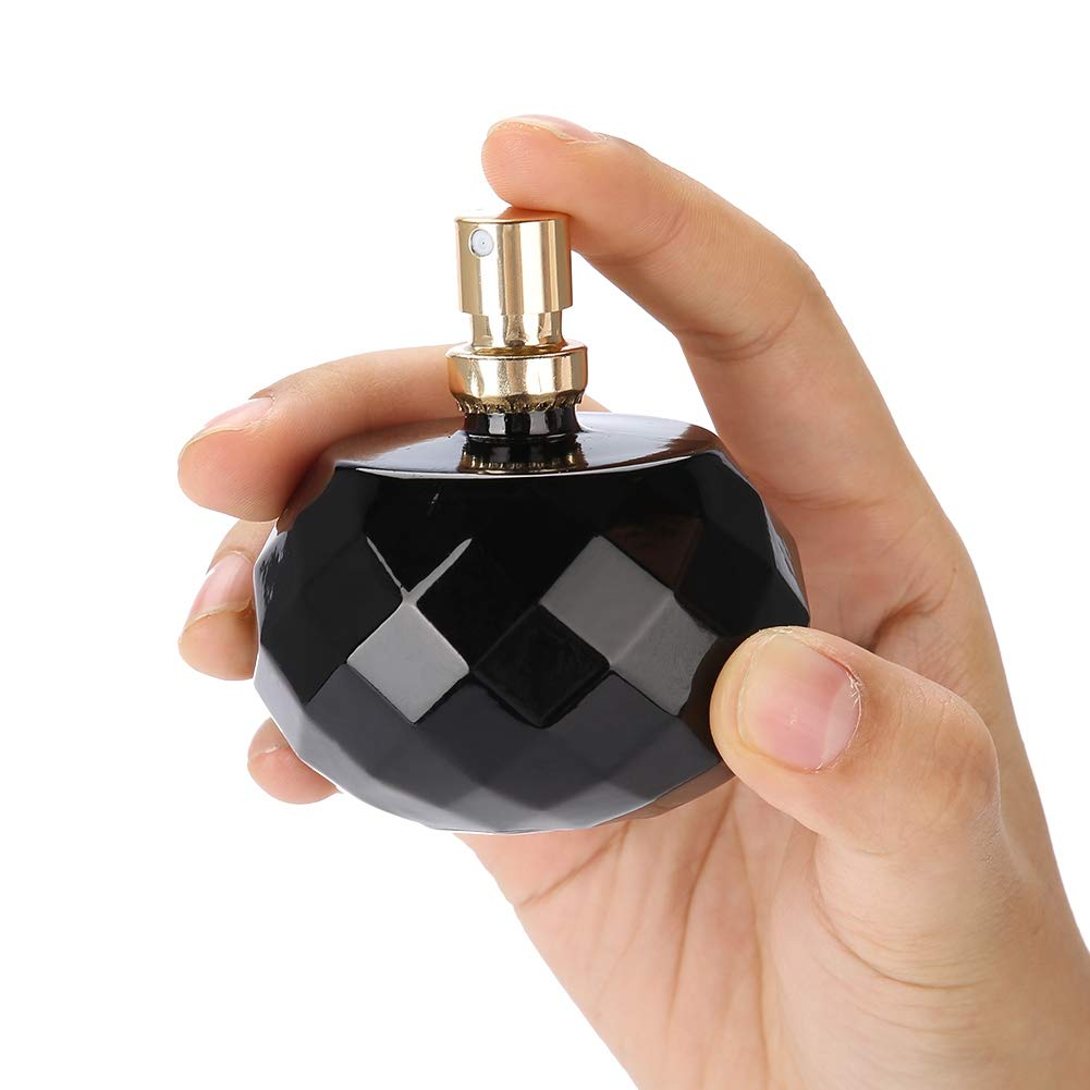 Eau De Parfum Spray for Women - Long Lasting Flower Wood Fragrance Lady Perfume, 2.03 Fl Oz (Black)