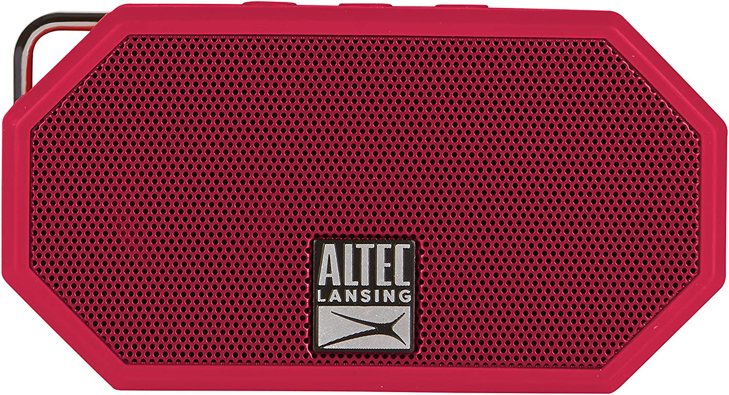 Altec Lansing Mini H2O - Wireless Bluetooth Waterproof Speaker, Floating, IP67, Portable, Strong Bass, Rich Stereo System, Microphone, 30 Ft Range, Lightweight, 6-Hour Battery, Mint (IMW257-MNT-GRP)
