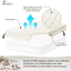 Whisper Organics 100% Organic Cotton Quilted Mattress Cover, 17" Deep - GOTS Certified (King)