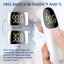 Forehead Thermometer for Fever by FACEIL, Touchless Infrared Thermometer with Fever Alert and 32 Group Memory Recall