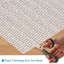 Non Slip Grip Pad for Spring and Memory Foam Mattress, Keeps Mattress in Place for a Great Night's Sleep - California King 71 X 82.7 inch (5.9 x 6.9 ft)