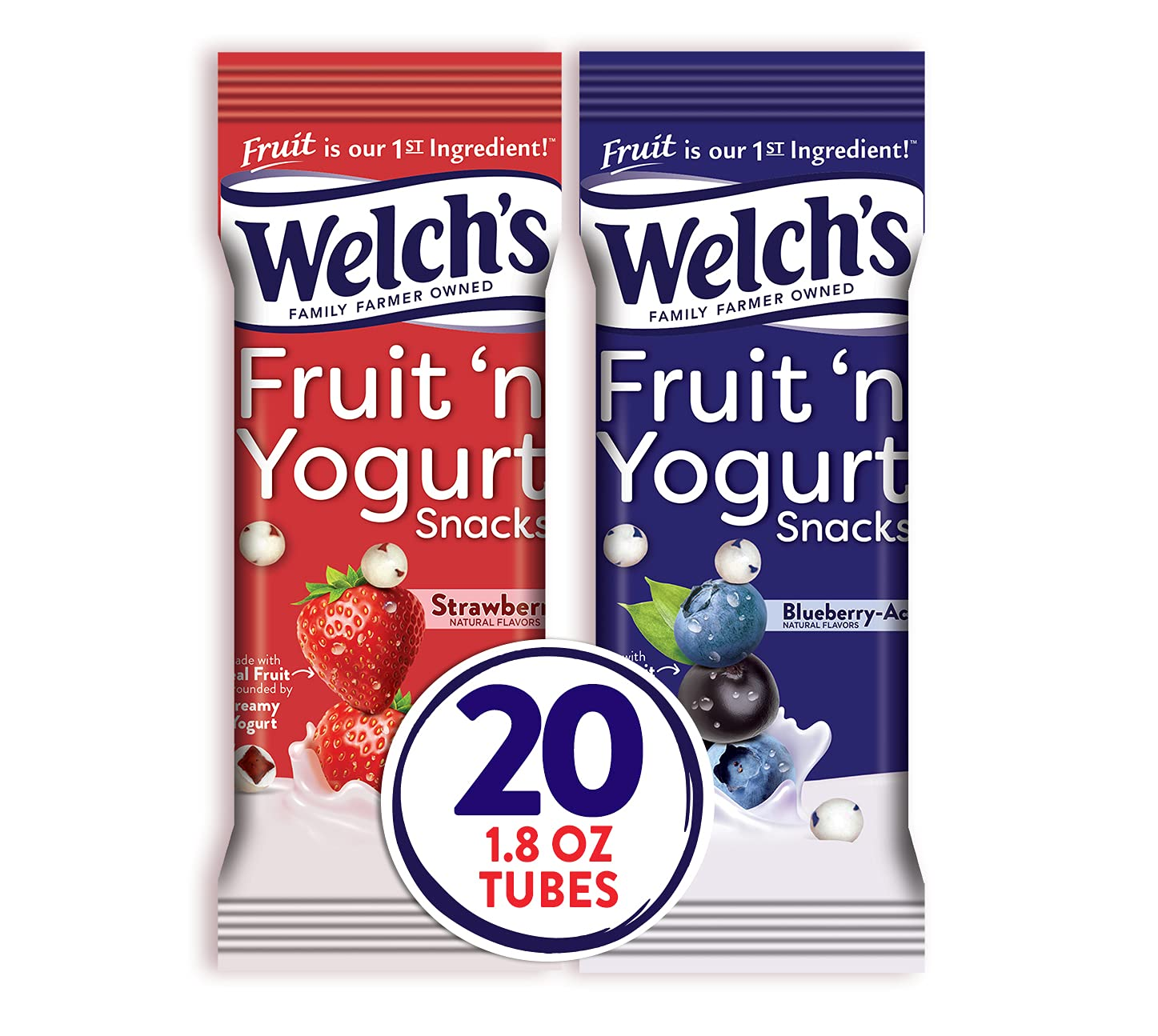 Welch'S Fruit Snacks, Mixed Fruit, Gluten Free, Bulk Pack, 0.9 Oz Individual Single Serve Bags 40 Count (Pack of 1)