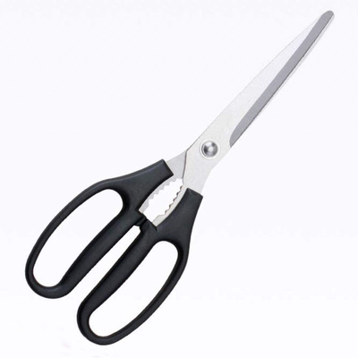 [Florian] Korean Barbecue Kalbi Rib and Meat Cutting Talent Multiproposal Shears Serrated 2.2T Blade/Quality Stainless Steel Scissors Large 10 Inch (255 ml) [Korean Kitchen Tool]