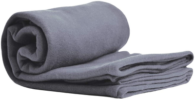 World'S Best Cozy-Soft Microfleece Travel Blanket, 50 X 60 Inch, Charcoal