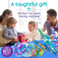 Pop Bracelet - Push Popp Bubble Fidget Toy, Bracelet Wristband Pack Multicolor Fidget Toys, Wearable for Adults & Children