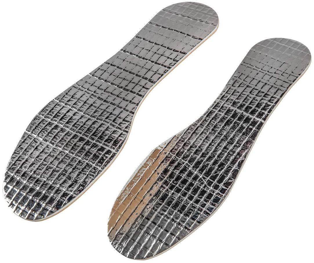 Alu Super Soft and Warm Insoles with Aluminum Protection and Insulation, Made in Europe by Kaps (Women/Us 9/40 EUR)