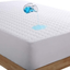 Bedecor Quilted Fitted Mattress Pad Super Water Absorption Deep Pocket to 18 Inches - King