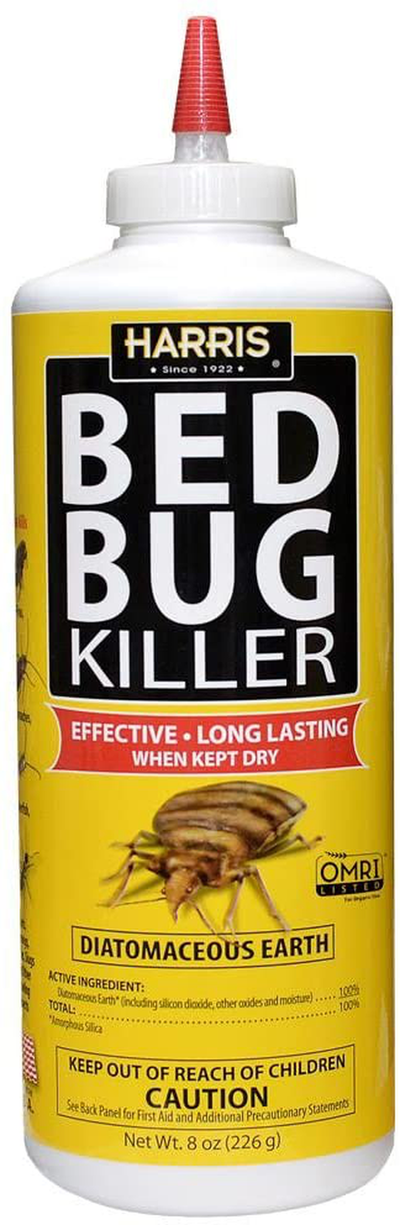 HARRIS Bed Bug Killer, Diatomaceous Earth (1/2lb)