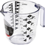 Chef Craft Select Plastic Measuring Cup, 4 Cup, Clear