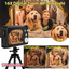 Digital Camera 2.7K 48 Mega Pixels 2.7 Inch HD Camera Rechargeable Mini Camera16x Digital Zoom Compact Camera for Beginner(32GB SD Card Included)