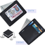 Minimalist Wallets for Men & Women RFID Front Pocket Leather Card Holder Wallet