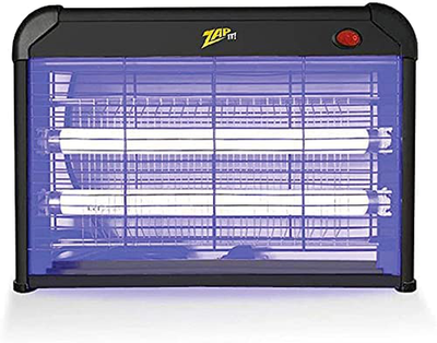 Zap It Electric Indoor Bug Zapper (2,800 Volt) Plug-in 360 Degree Mosquito, Bug, and Insect Killer, Non-Toxic Attractant UV Light and Electric Shock