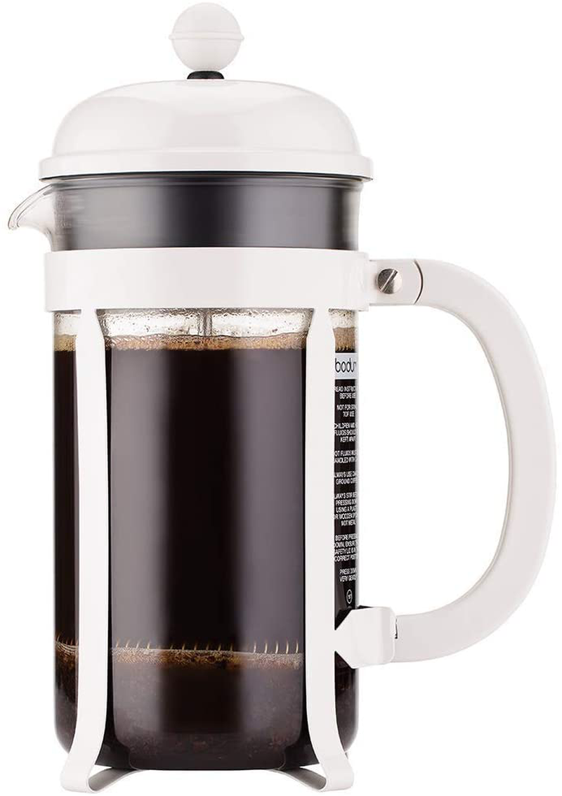 Bodum 1928-913 Chambord French Press, 34 Ounce, White