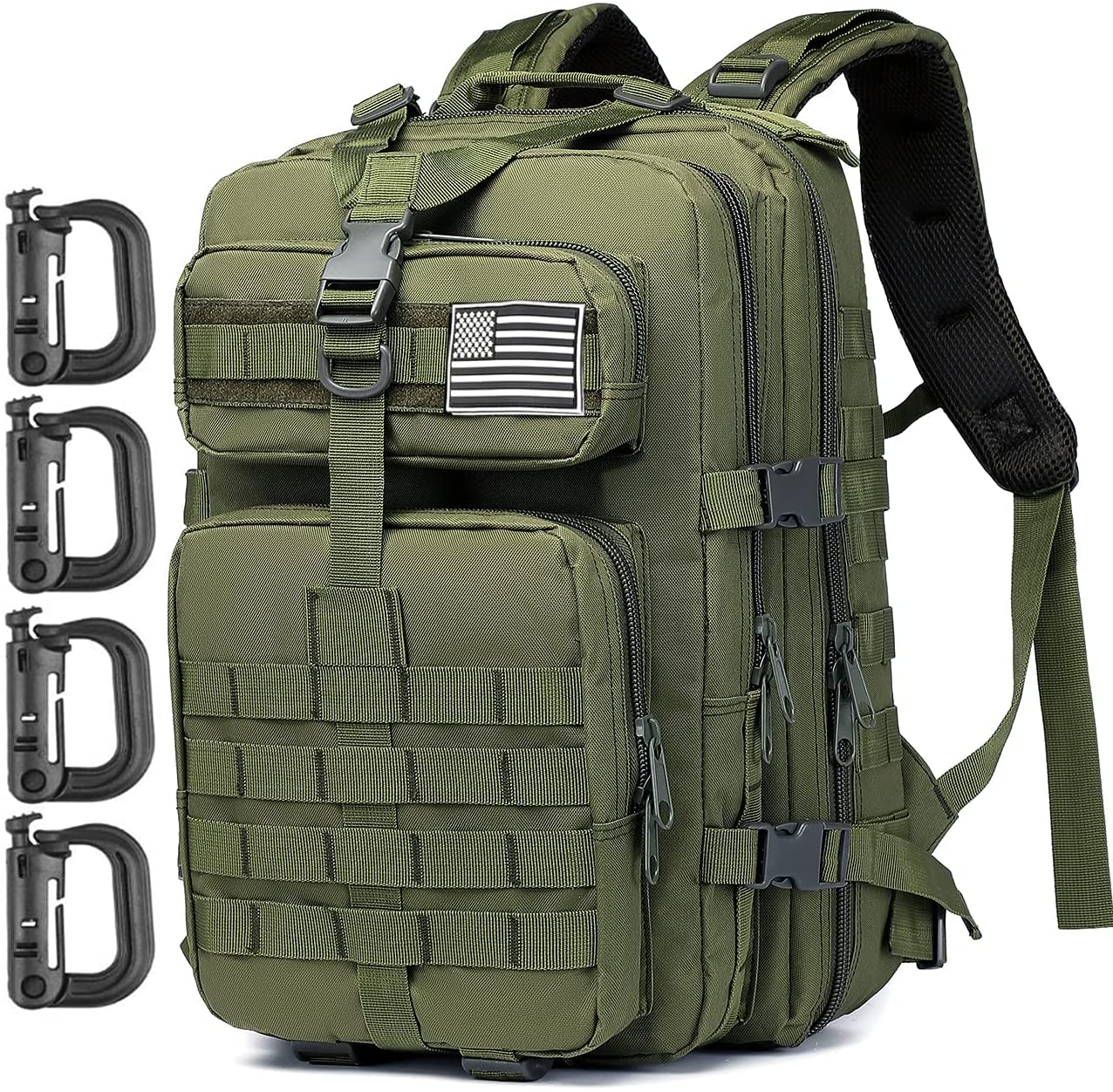 Tactical Rucksack Backpack Military Hunting Hiking Daypack Large Army Molle Backpack
