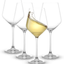 JoyJolt Layla Red Wine Glasses, Set of 4 Italian Wine Glasses, 17 oz Clear Wine Glasses – Made in Europe