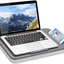 Lap Desk with Device Ledge and Phone Holder Fits up to 15.6 Inch Laptops
