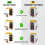 40 Pack LR44 AG13 357 303 SR44 Batteries 1.5V Button Coin Cell Battery