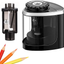 Pencil Sharpener Electric Pencil Sharpeners, Portable Pencil Sharpener Kids, Blade to Fast Sharpen