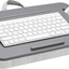 Lap Desk with Device Ledge and Phone Holder Fits up to 15.6 Inch Laptops