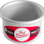 Fat Daddio's Round Cake Pan, 6 x 2 Inch, Silver