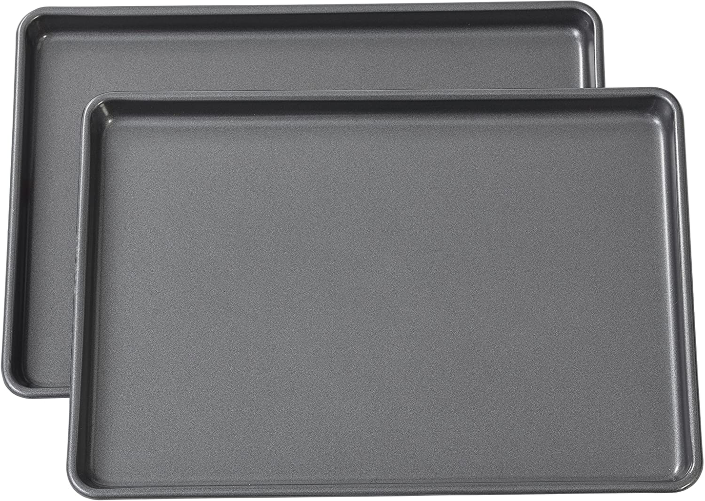 Wilton Easy Layers Sheet Cake Pan, 2-Piece Set, Rectangle Steel Sheet Pan