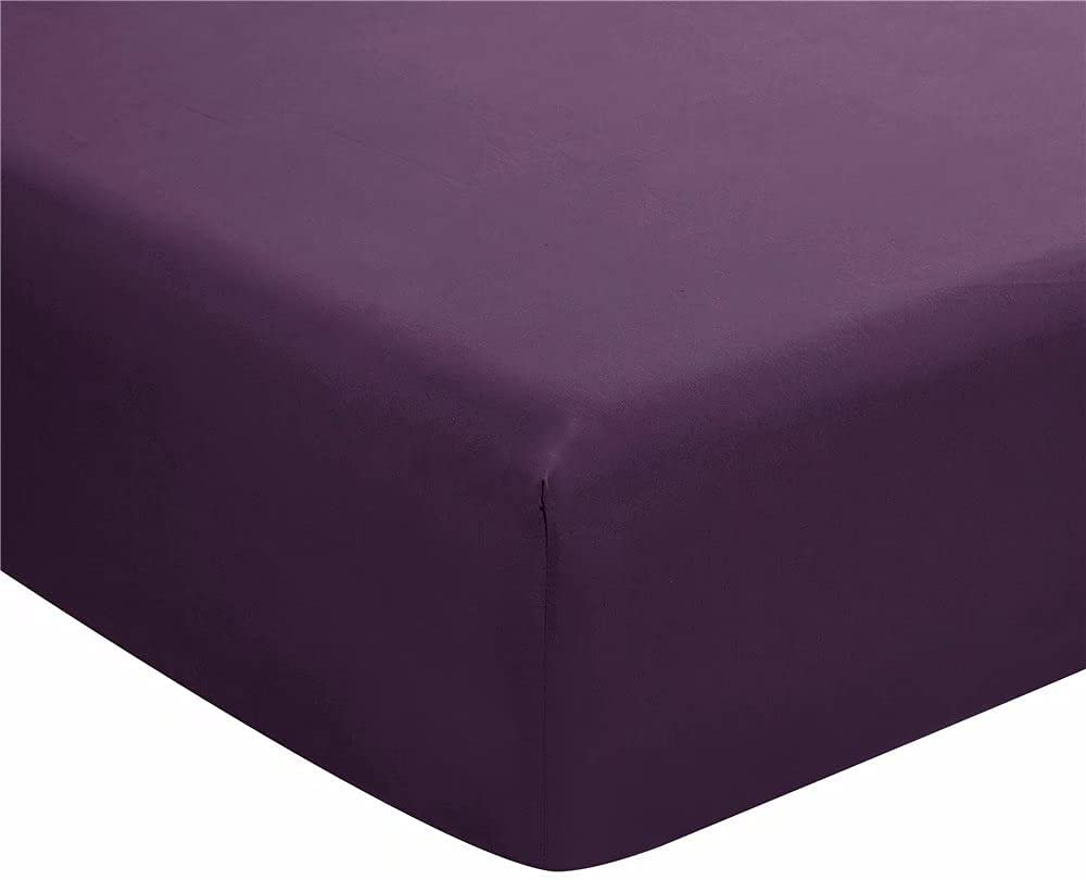 Bed Sheet Set 4 Piece Extra Soft Luxury Brushed Microfiber 1800 Thread Count with Deep Pockets