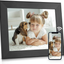 Nexfoto Smart Wifi Digital Picture Frame 16GB Memory, Electronic Photo Frame with IPS Touch Screen, Share Photos Videos via Easy-To-Use App, Gift for Grandparents (Knight Black)