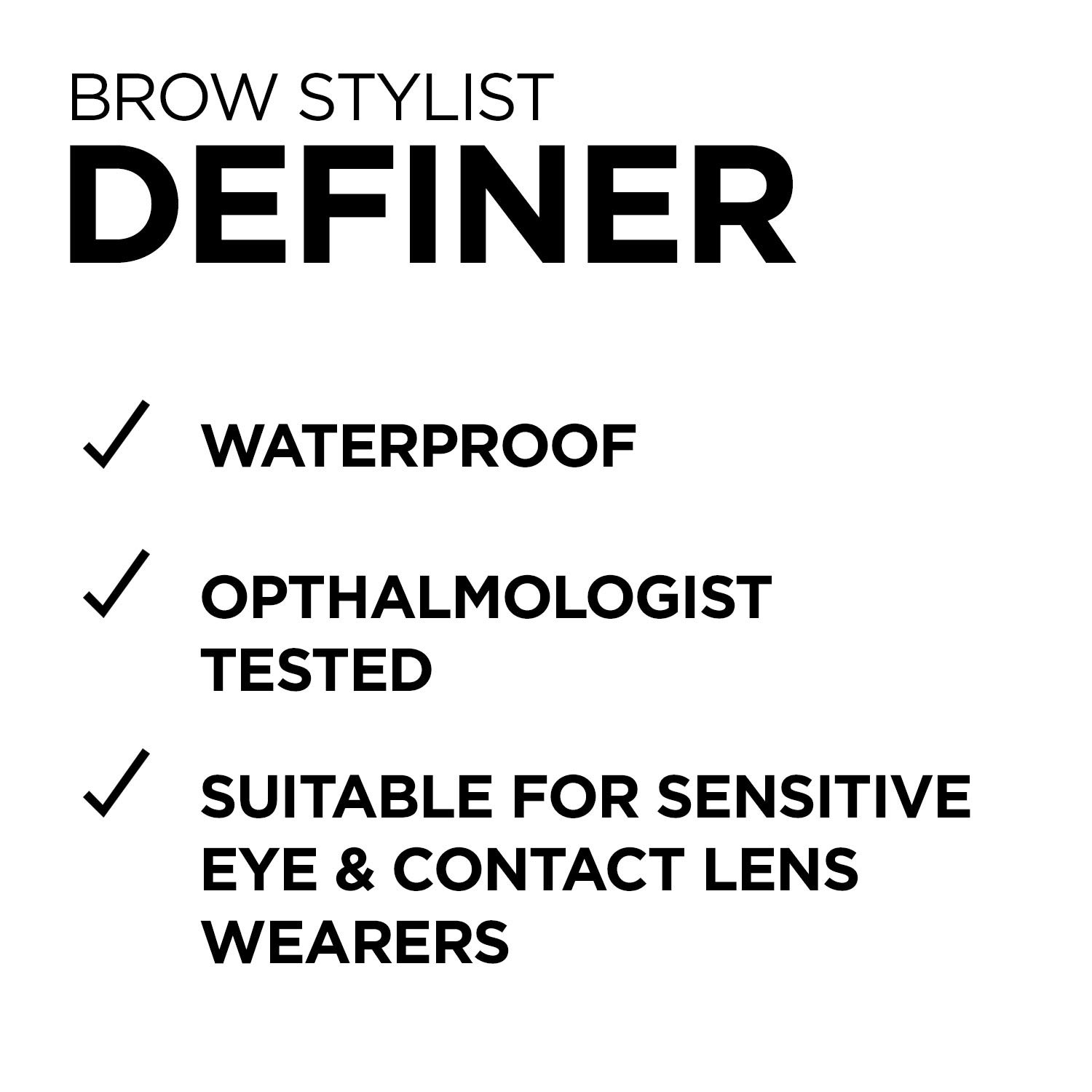 L'Oreal Paris Makeup Brow Stylist Definer Waterproof Eyebrow Pencil UltraFine Mechanical Pencil Draws Tiny Brow Hairs Fills in Sparse Areas Gaps Ounce Count