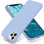 Silky and Soft Touch Series Premium Soft Liquid Silicone Rubber Full-Body Protective Bumper Case Compatible with iPhone 12 Pro Max Case 6.7 inch