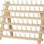 SAND MINE Wooden Thread Rack Sewing and Embroidery Thread Holder, 60 Spools