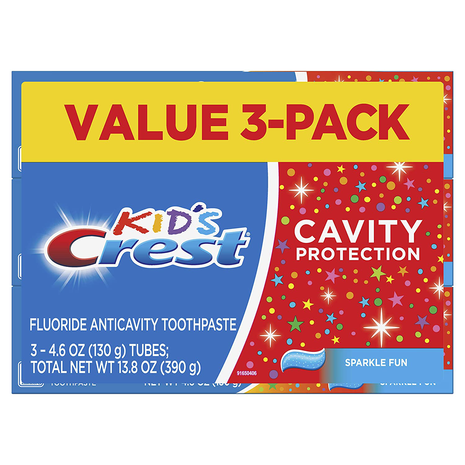 Crest Kid's Cavity Protection Toothpaste (children and toddlers 2+)