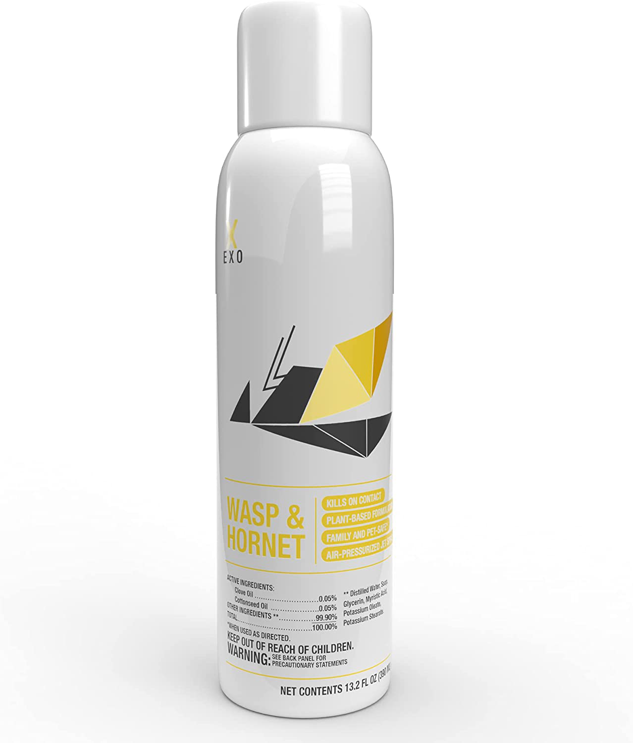EXO XO Pyur Solutions Insecticide Non-Toxic, Bug-Free, Wasp & Hornet Killer - Biodegradable Spray - Outdoor