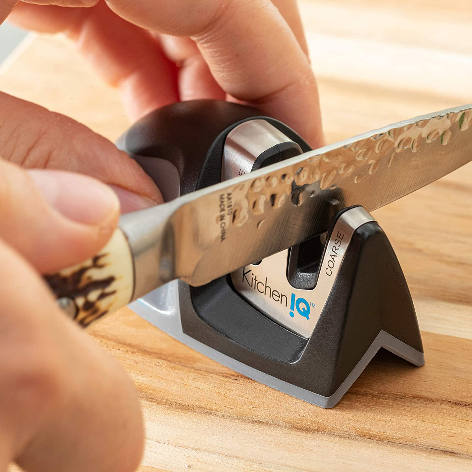 KitchenIQ 50881 Edge Grip 2-Stage Knife Sharpener