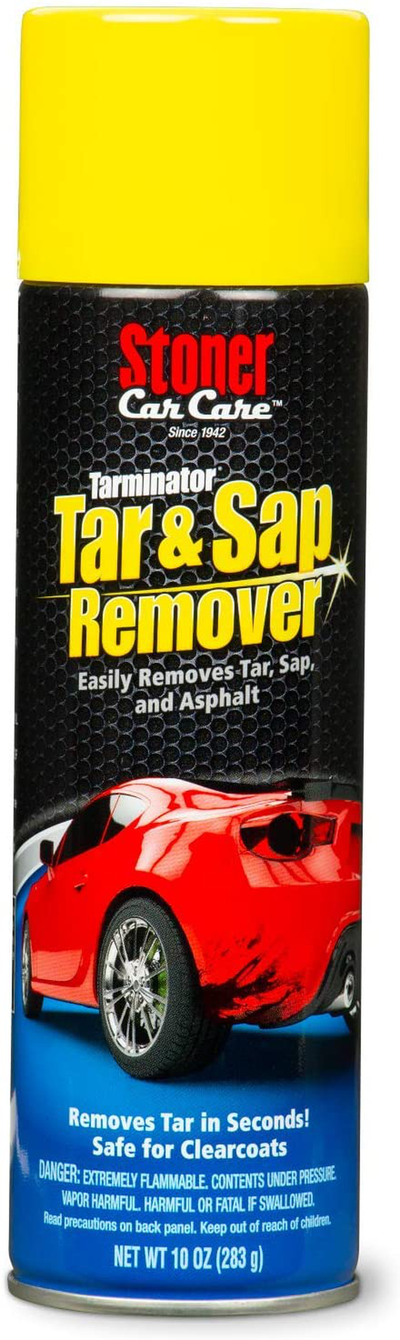 Stoner Car Care 91154 10-Ounce Tarminator Tar, Sap, and Asphalt Remover Safe on Automotive Paint and Chrome on Cars, Trucks, RVs, Motorcycles, and Boats, Pack of 1