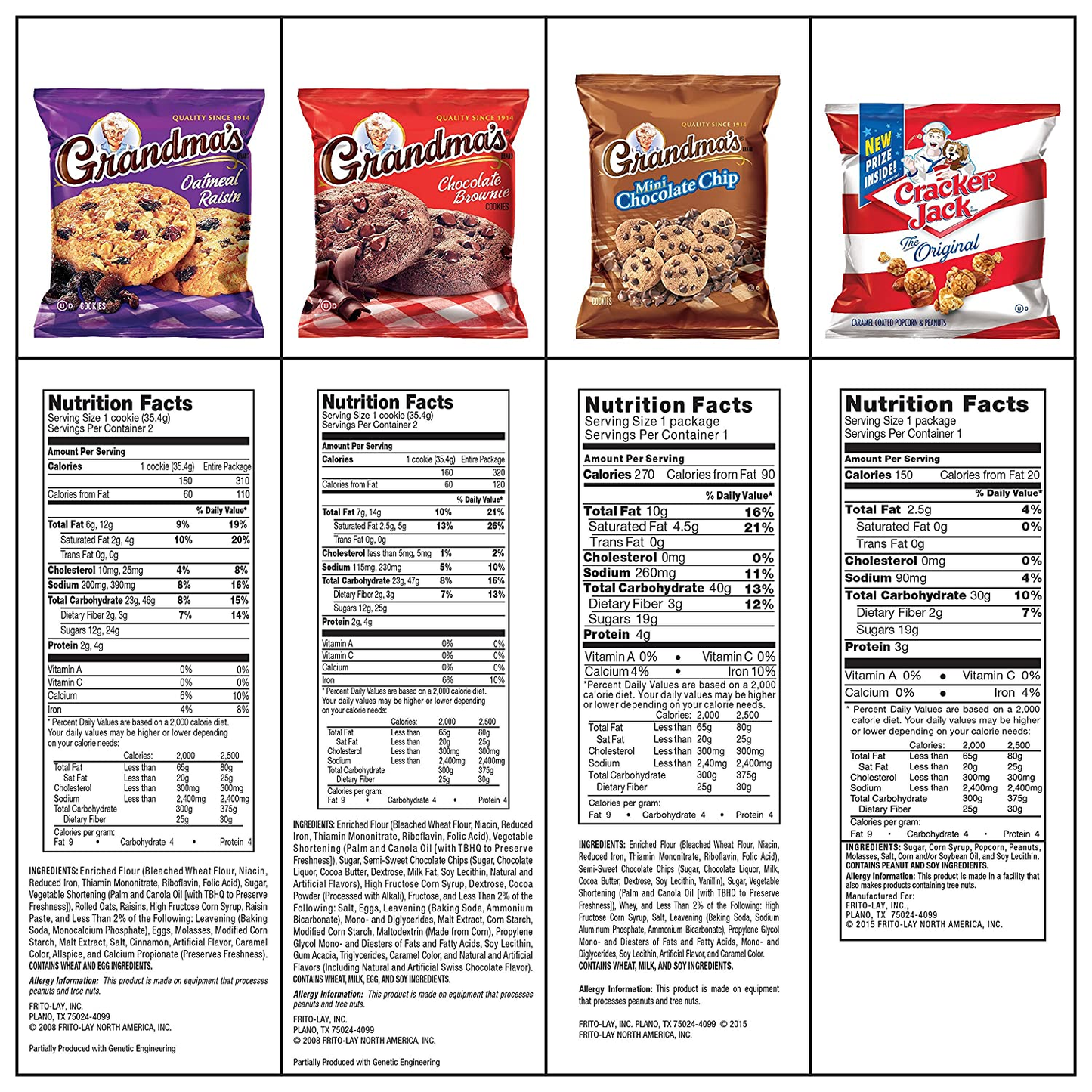 Frito-Lay Ultimate Snack Care Package, Variety Assortment of Chips, Cookies, Crackers & More, 40 Count