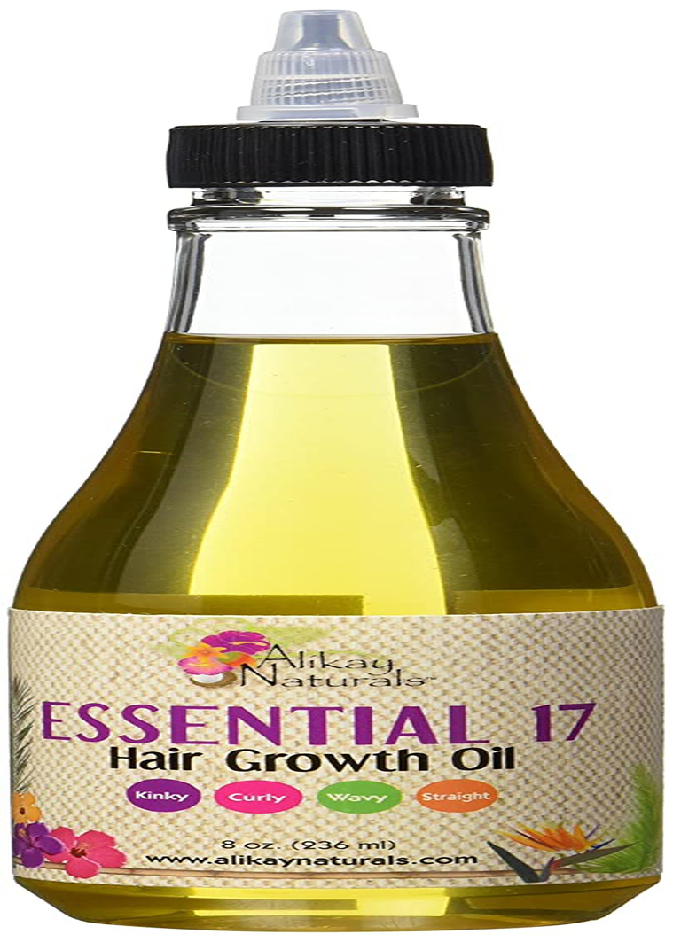 Alikay Naturals Essen 17 Growth Oil, 8 Ounce