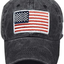 INOGIH Men'S American-Flag Embroidered Washed Cotton Baseball-Cap Distressed Dad-Hats Adjustable…