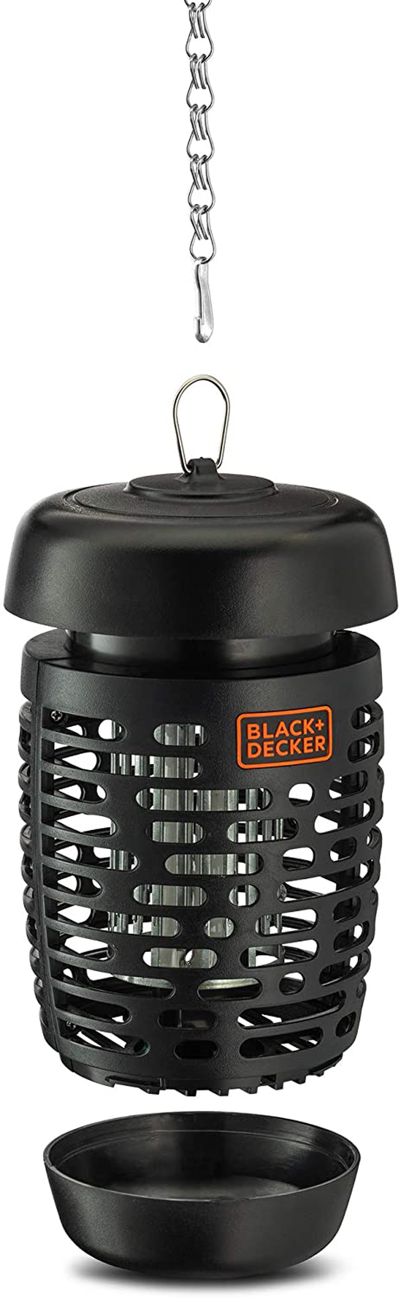 BLACK + DECKER Bug Zapper and Mosquito Repellent | Fly Trap Pest Control for All Insects, Including Flies, Gnats for Indoor & Outdoor Use 600 Sqft Coverage