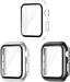 AVIDDA 3 Pack Case with Tempered Glass Screen Protector for Apple Watch 38mm Series 3/2/1, Slim Guard Bumper Full Coverage HD Ultra-Thin Cover Compatible with iWatch 38mm