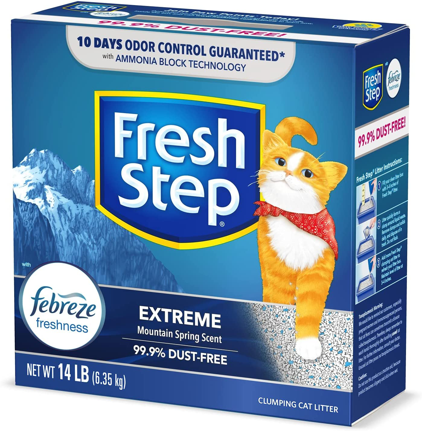 Fresh Step Scented Litter Clumping Cat Litter