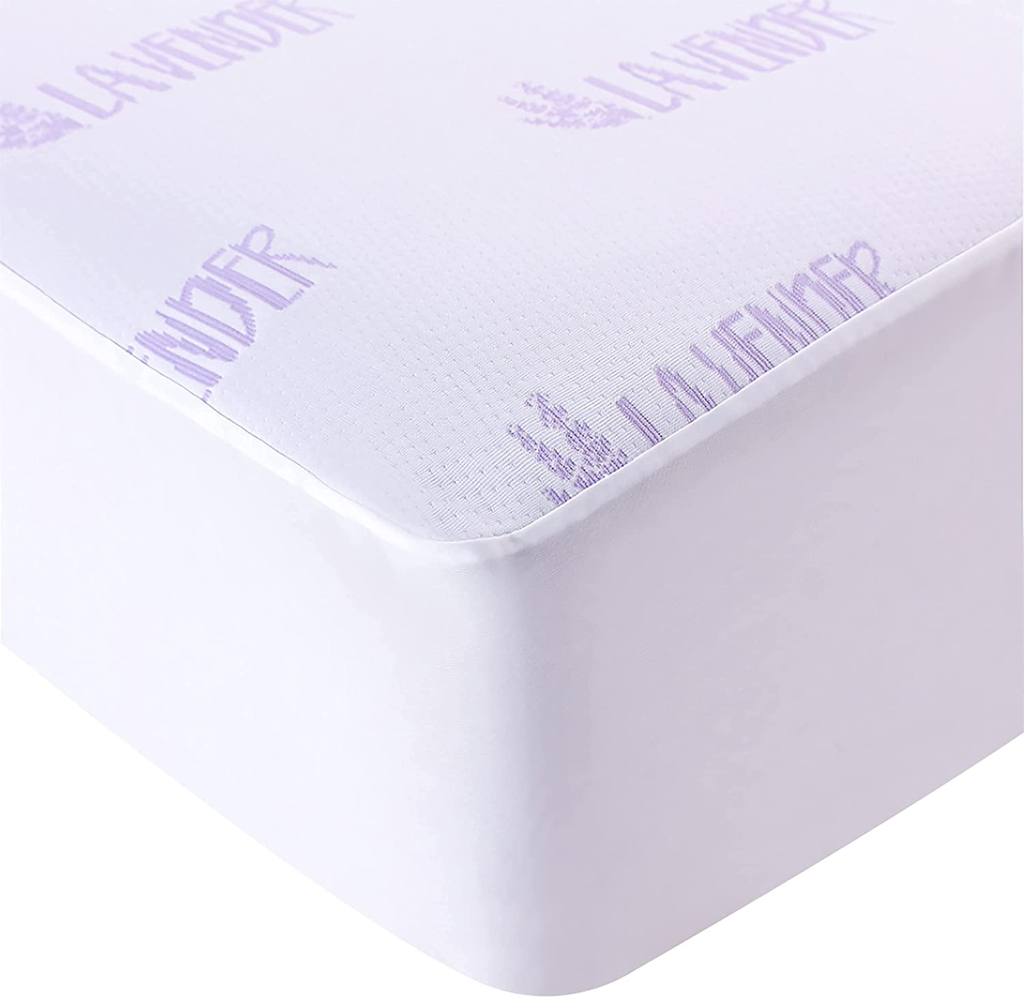 COMFORT LAB - Premium Bamboo Mattress Protector and Pad (Bamboo, King)