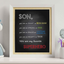 "Son-You Are My Favorite Superhero" Inspirational Wall Art Sign -8 x 10" Artistic Typographic Poster Print-Ready to Frame. Perfect Home-Kids Bedroom-Nursery Decor. Great Decoration for Marvel Fans!