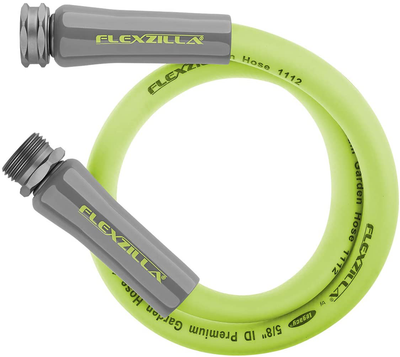 Flexzilla HFZG5100YW Garden Lead-in Hose 5/8 in. x 100 ft, Heavy Duty, Lightweight, Drinking Water Safe, Green