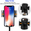 IOVECT Car Cup Holder Phone Mount with Long Flexible Neck for Iphone Xs Max/Xs/X/8/7/6 Samsung Galaxy S6/S7/S8/Note8/Note9/S9