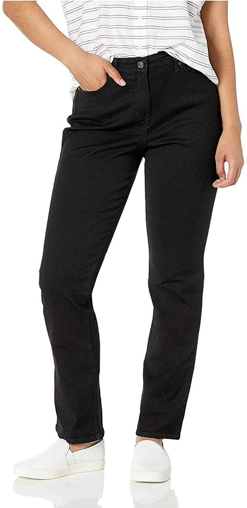 Gloria Vanderbilt Women's Rail Straight Leg Jean